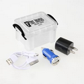 iPosh 4 Piece USB Power Charger Set